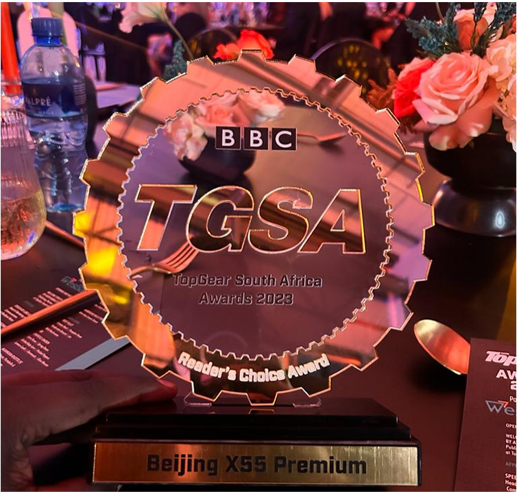 PREMIO TOP GEAR BAIC BEIJING X55II VUELVE A GANAR HONORES DE LA INDUSTRIA EN EL EXTRANJERO